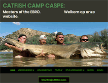 Tablet Screenshot of catfish-camp-caspe.com